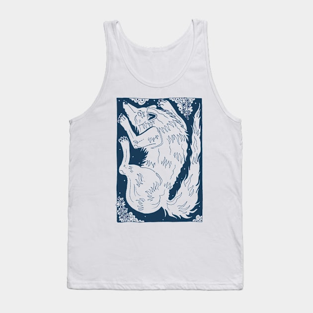 Andean Wolf Tank Top by Ballyraven